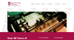 Desktop Screenshot of byersprinting.com
